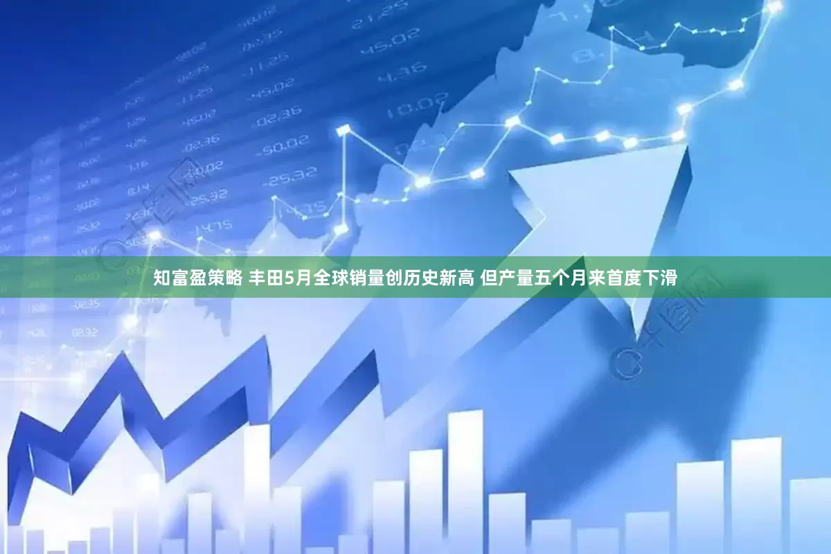 知富盈策略 丰田5月全球销量创历史新高 但产量五个月来首度下滑