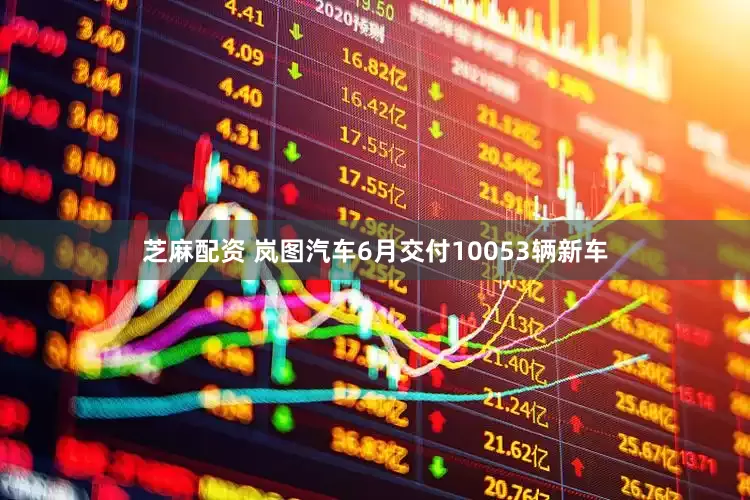 芝麻配资 岚图汽车6月交付10053辆新车
